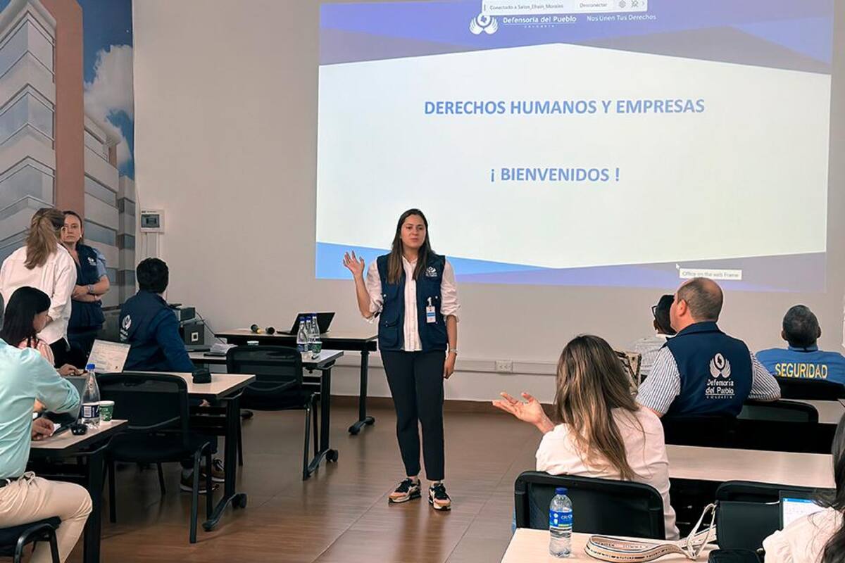 Defensoría capacita en DD. HH. a directivos corporativos en Barranquilla
