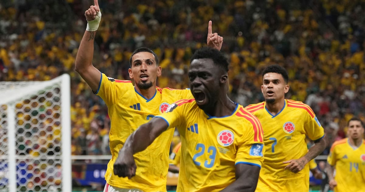 Con la victoria de Colombia sobre RD Congo, así quedó la tabla de posiciones del Grupo K