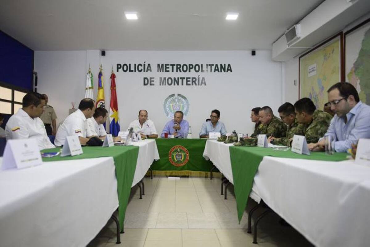 Vicepresidente Oscar Naranjo en Montería.