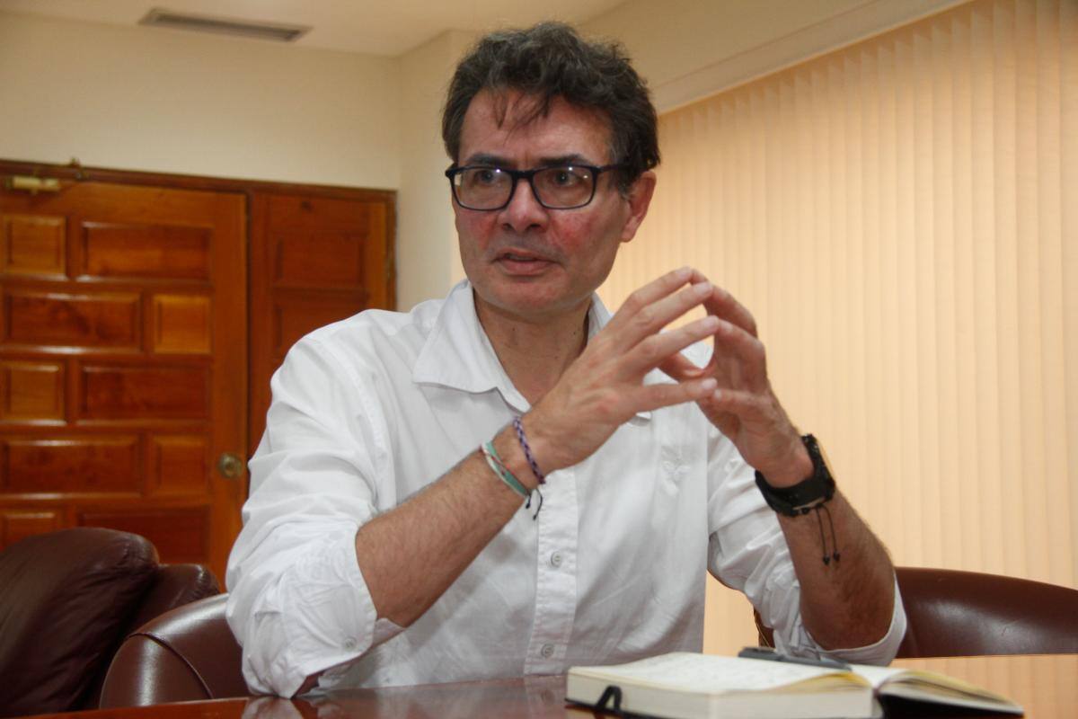 Alejandro Gaviria, precandidato presidencial de la Coalición Centro Esperanza. // Luis Herrán - El Universal