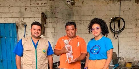 Entregan alimentos para caninos y felinos a rescatistas de Cartagena