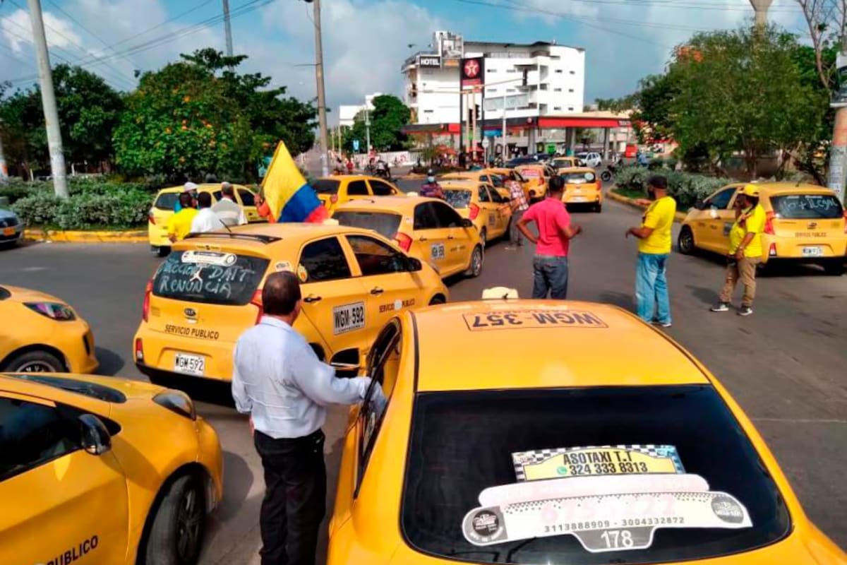 ¡Prepárese! El miércoles 22 de febrero hay paro de taxistas