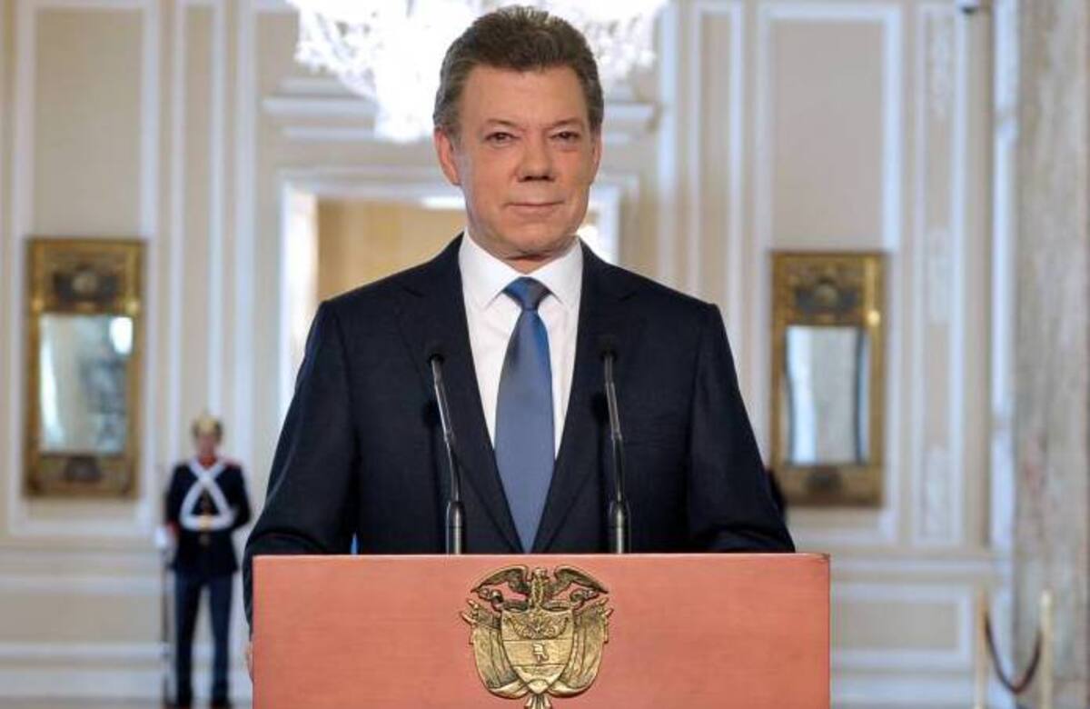 Juan Manuel Santos, presidente de Colombia. PRENSA PRESIDENCIA