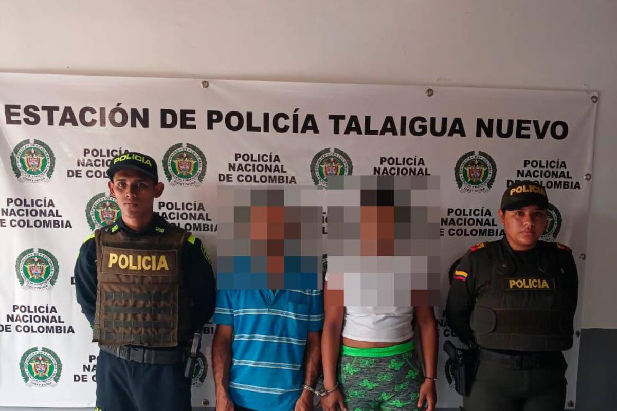 Policía capturó a 5 personas durante el fin de semana en Bolívar