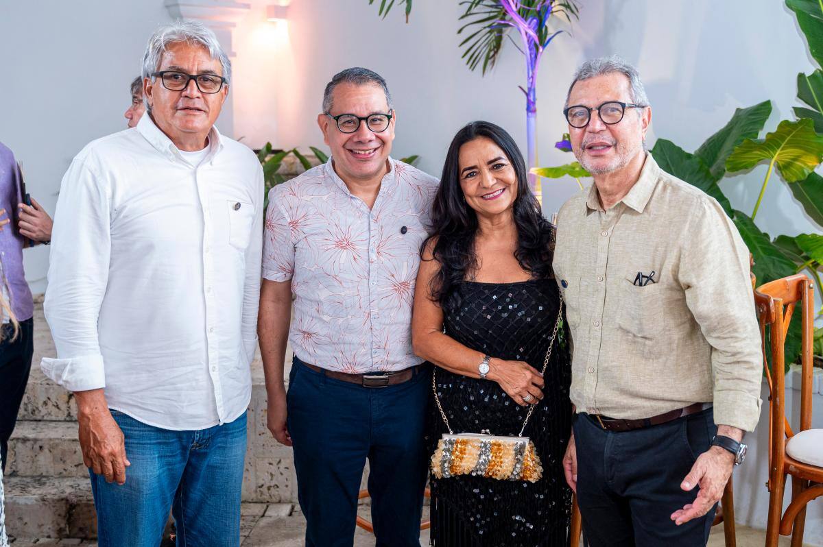 Haroldo Rodríguez, Rodrigo Arteaga, Patricia Díaz y Alberto Herrera.