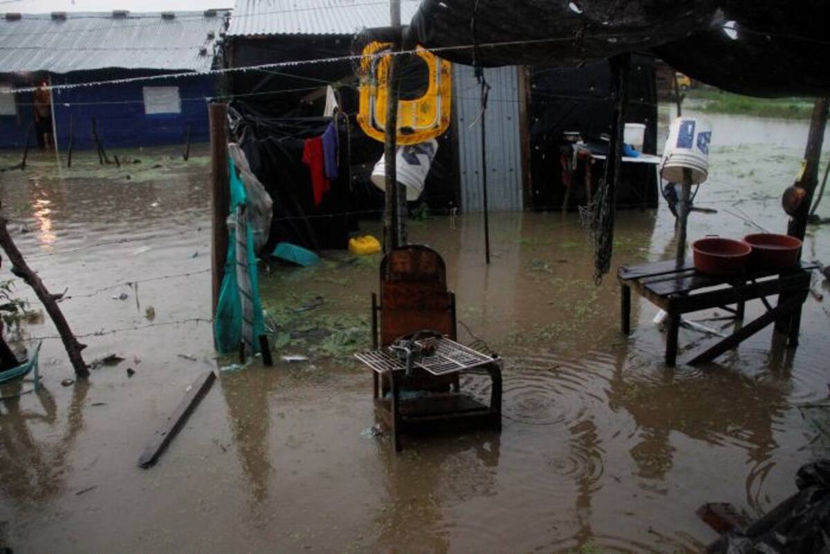 En octubre de 2014, las inundaciones afectaron a los habitantes del corregimiento de Bayunca. Archivo El Universal