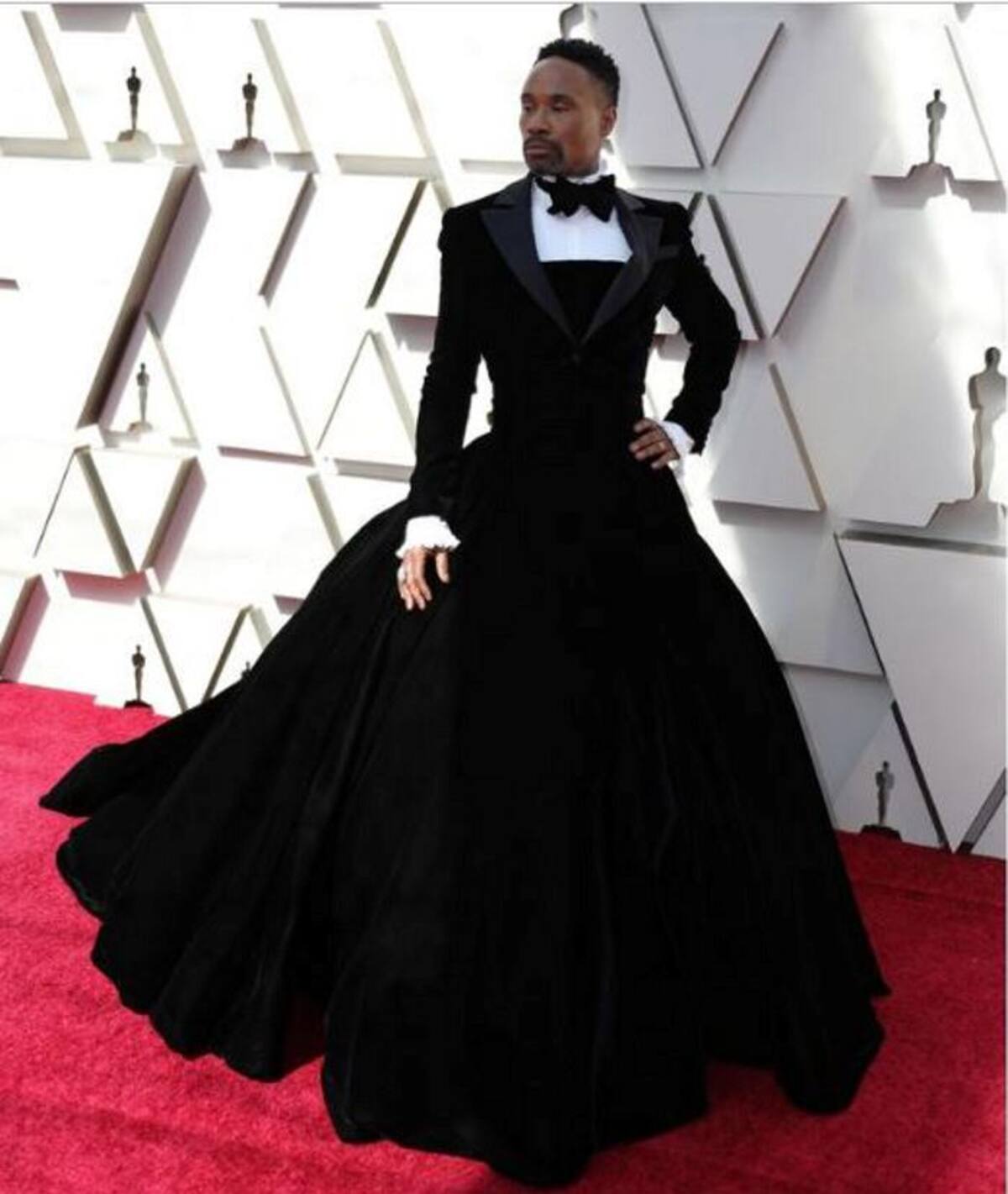 Billy Porter llega a la 91 edición de los Óscar en el Teatro Dolby en Hollywood, California (EE.UU.).//EFE