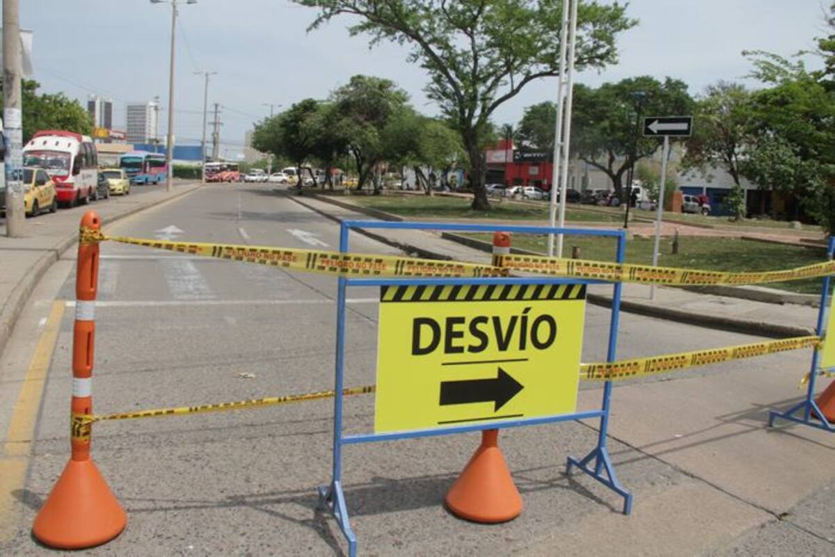 Los conductores que necesiten ir al Centro Histórico deben tomar el barrio Manga o la avenida Pedro de Heredia. Luis Aparicio