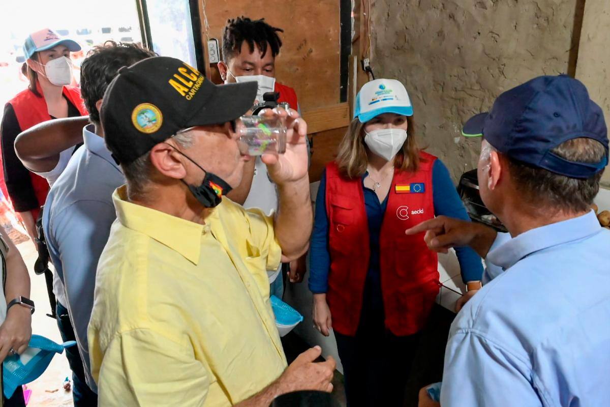 “Hoy estamos de fiesta”: Villa Hermosa por fin cuenta con servicio de agua potable