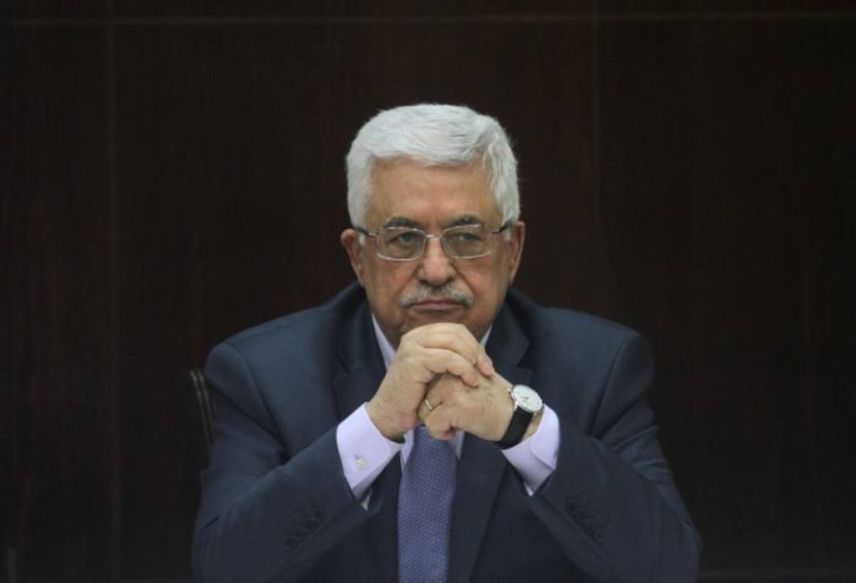 Mahmud Abas, presidente palestino AFP ISSAM ROMAWI