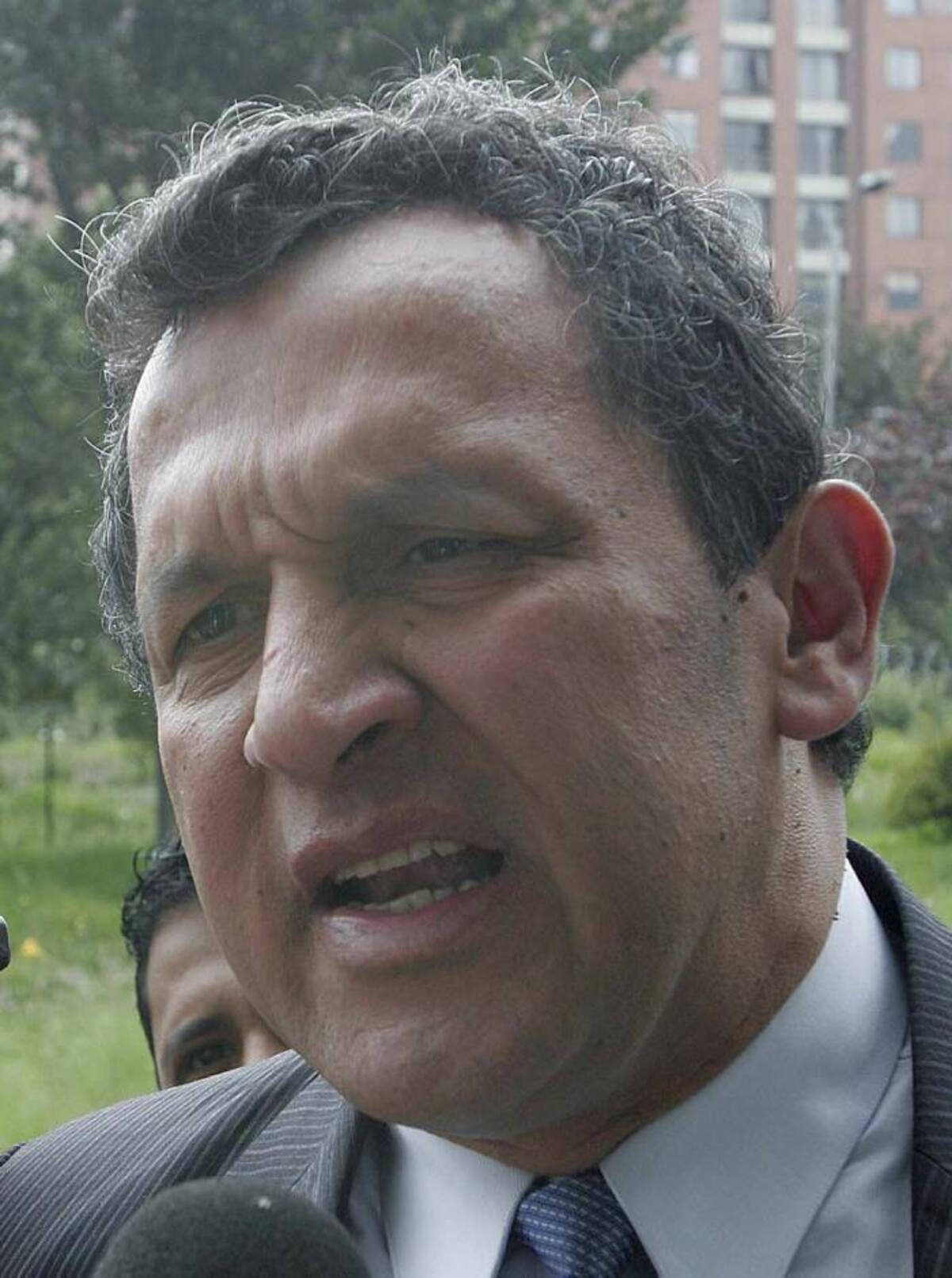 Luis Fernando Almario, rindió indagatoria ante la Corte Suprema. COLPRENSA
