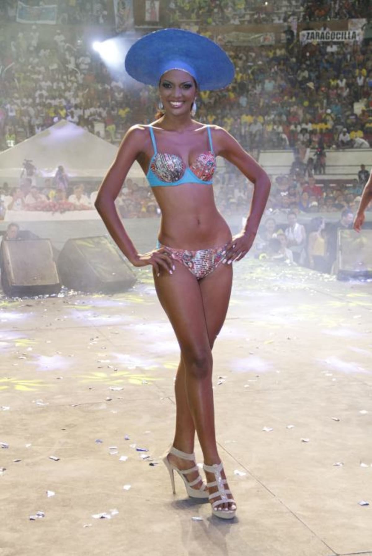 Andrea Pineda fue finalista al lado de las representantes de Atlántico, Quindío y Risaralda. Luis Herrán