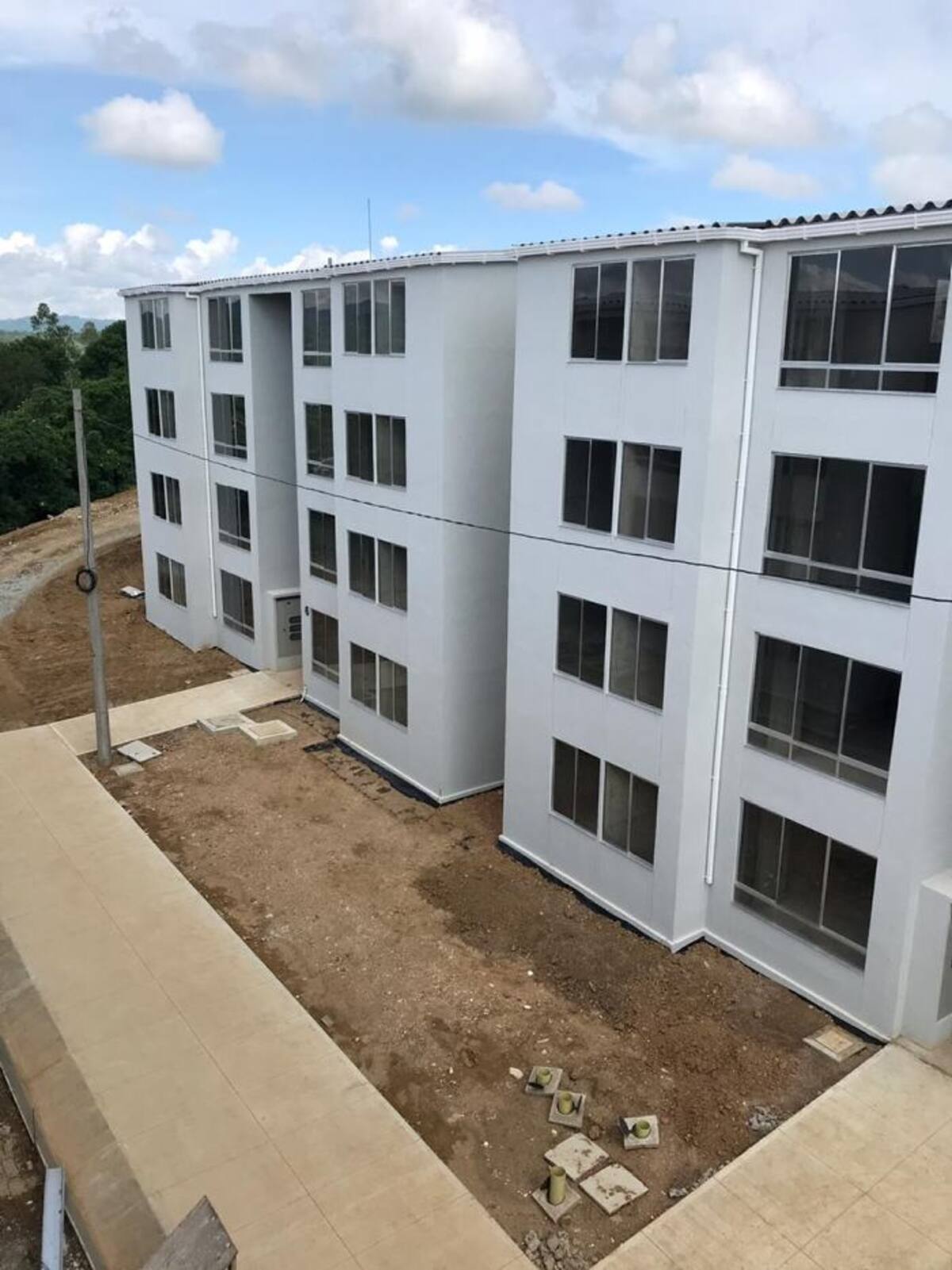 La construcción de 192 apartamentos del proyecto “Villa Sofi”, busca beneficiar a la población vulnerable de El Carmen de Bolívar. Lila Leyva Villarreal