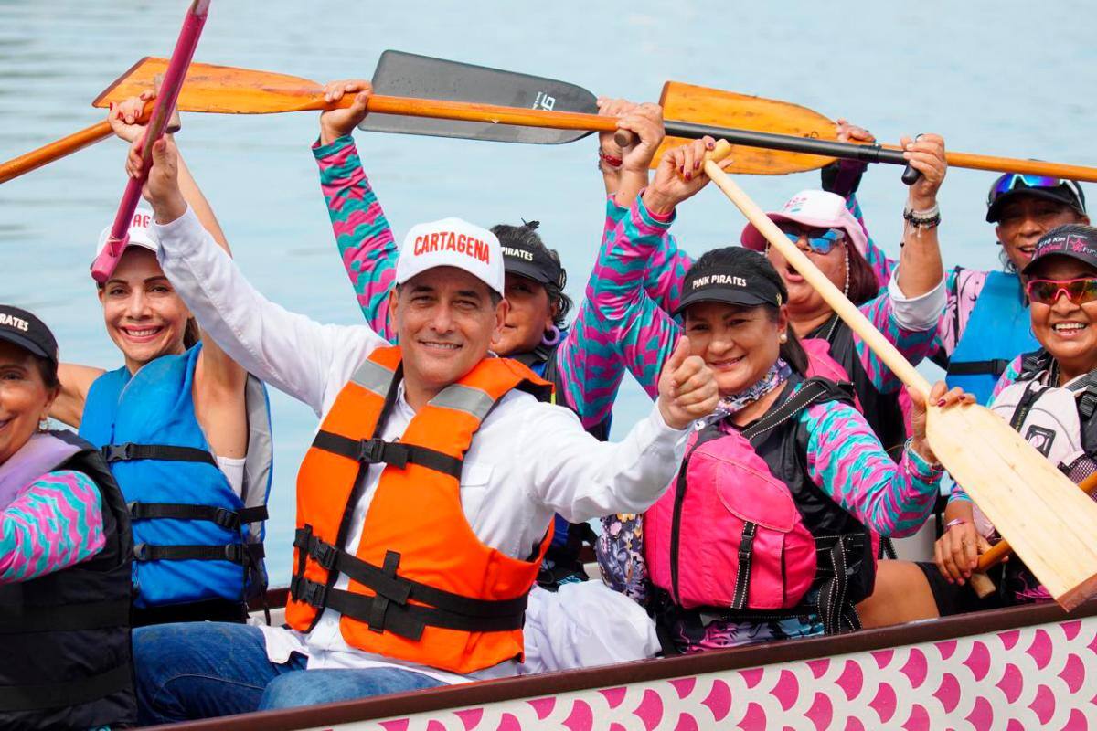 Sobrevivientes al cáncer de mama se unieron a la campaña del caño ‘Juan Angola’