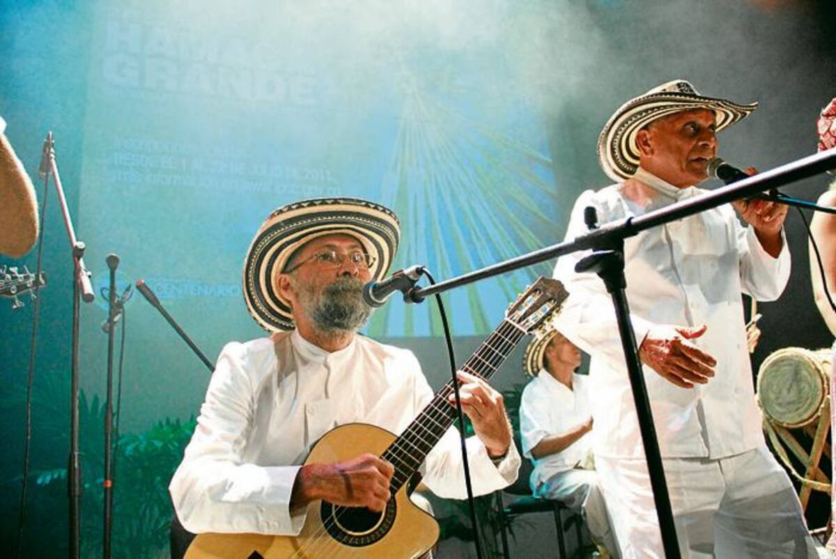 Adolfo Pacheco (Der) y Juancho Nieves mostrarán artísticamente el “sabor de la gaita”.