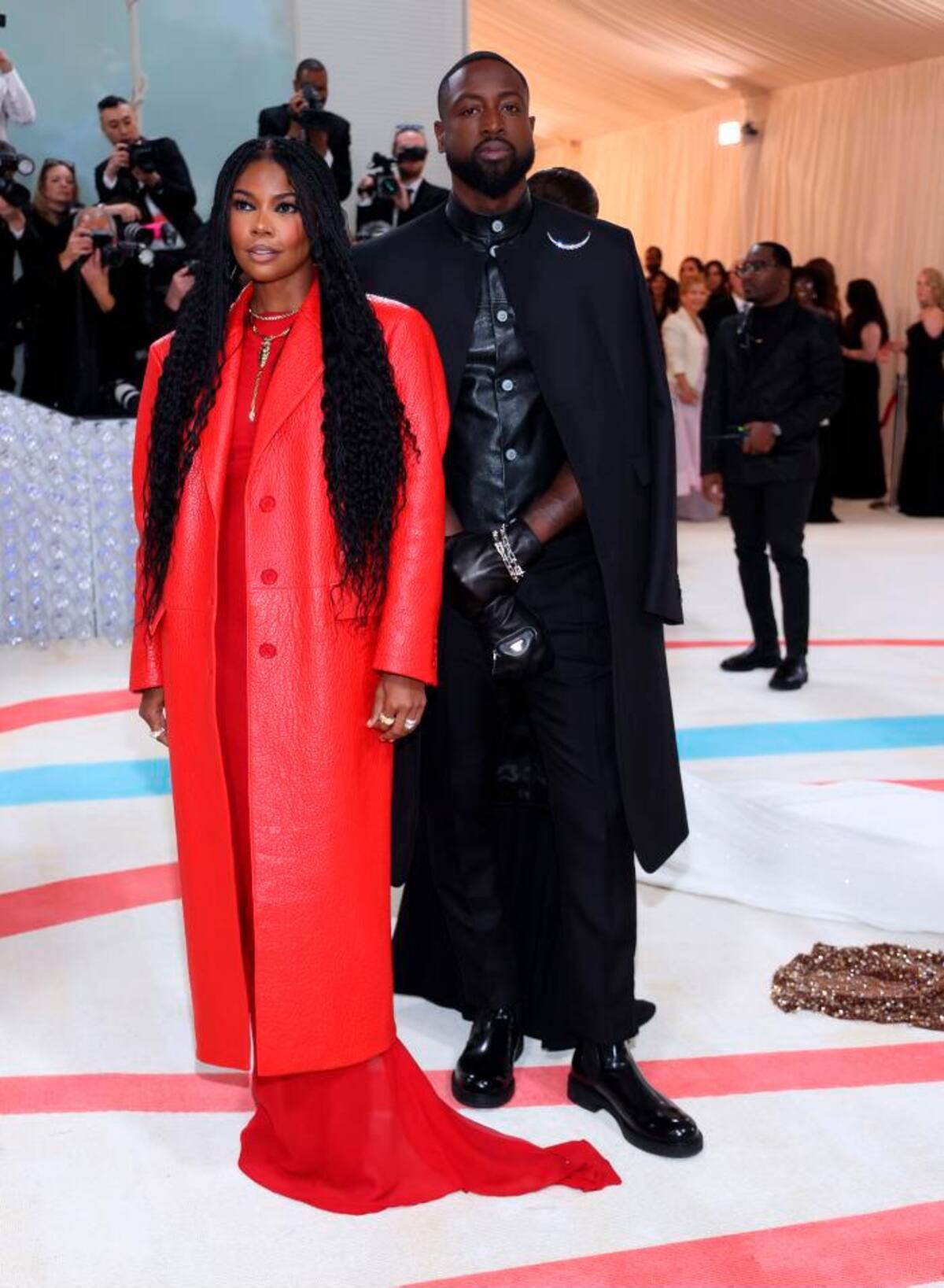 Dwayne Wade y Gabrielle Union. // EFE