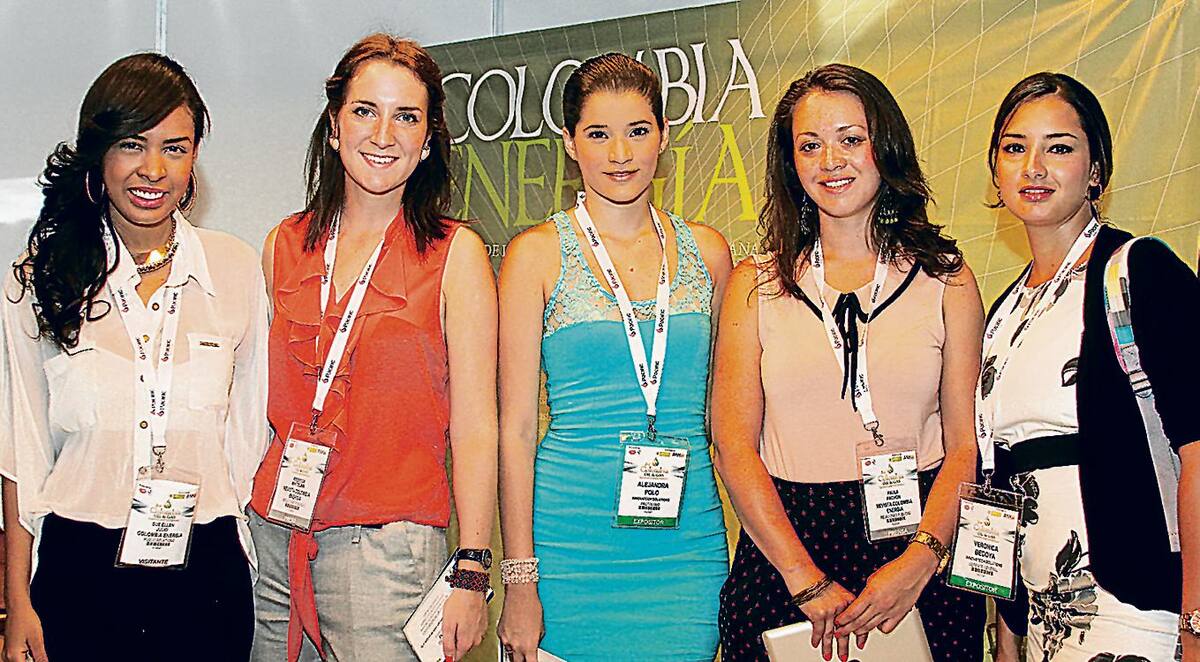 Sue Ellen, Rebeca Whitelan, Alejandra Polo, Pula Pachón y Verónica Bedoya.