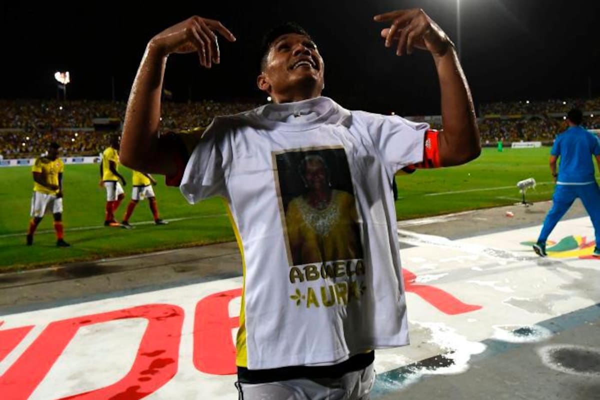 Teófilo Gutiérrez regresa al estadio en donde homenajeó a su abuela Aura