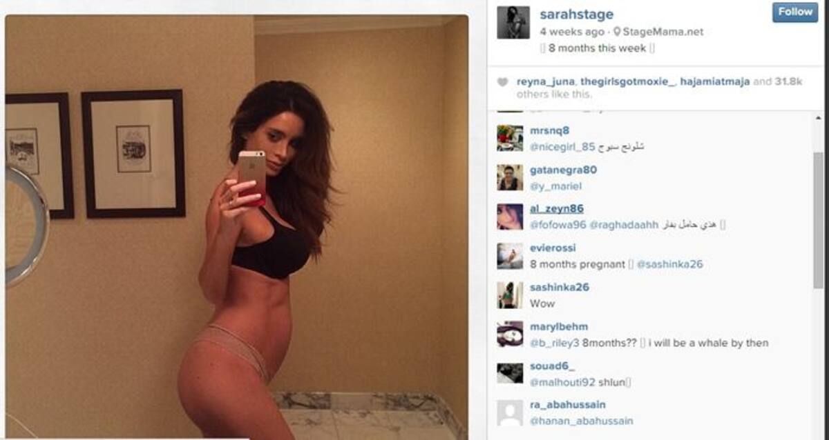 Foto: instagram.com/sarahstage