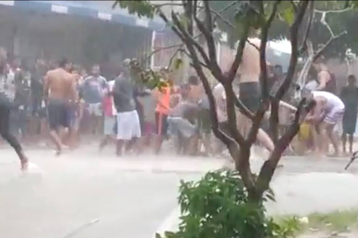 Un muerto y un herido dejó enfrentamiento de pandillas en medio de la lluvia