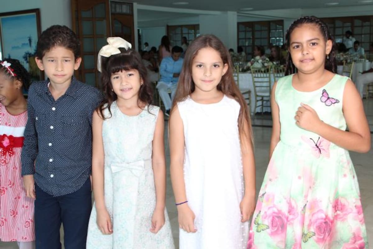 Henry Camilo torres, Sofía Torres, Daniela Vargas Merlano y María Belén Herrera. CORTESÍA