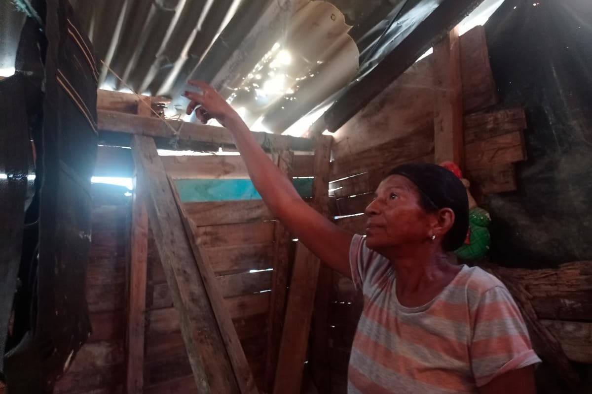 “No queremos que nuestras casas nos caigan encima”: habitantes de Mandela