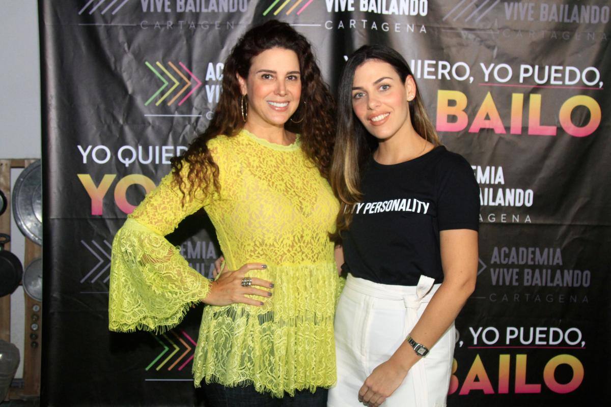 María Fernanda Villamarín y Sofía Navas.