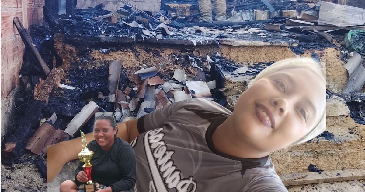 Video: el voraz incendio que dejó sin techo a una deportista cartagenera