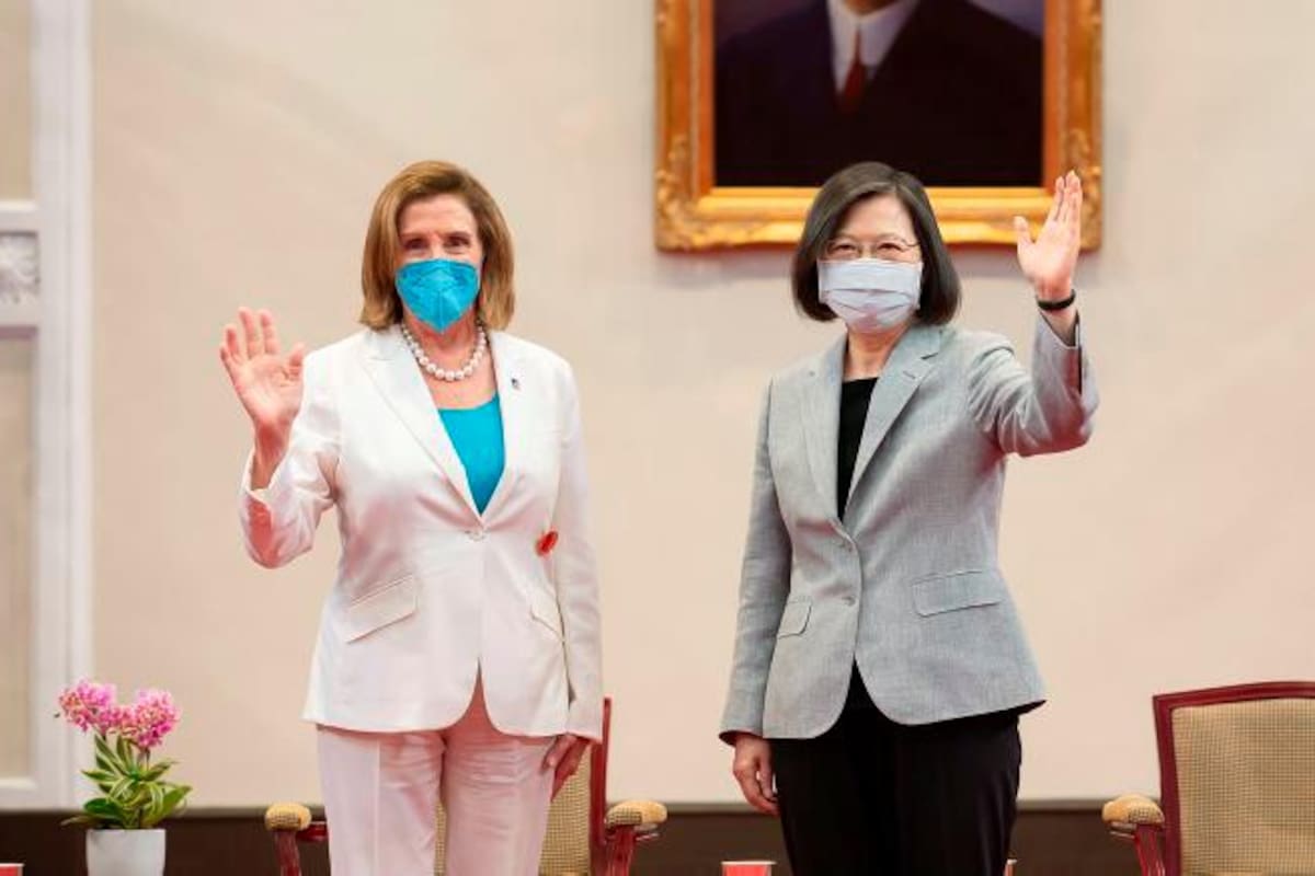 “Estados Unidos no los abandonará”: Pelosi a presidenta taiwanesa