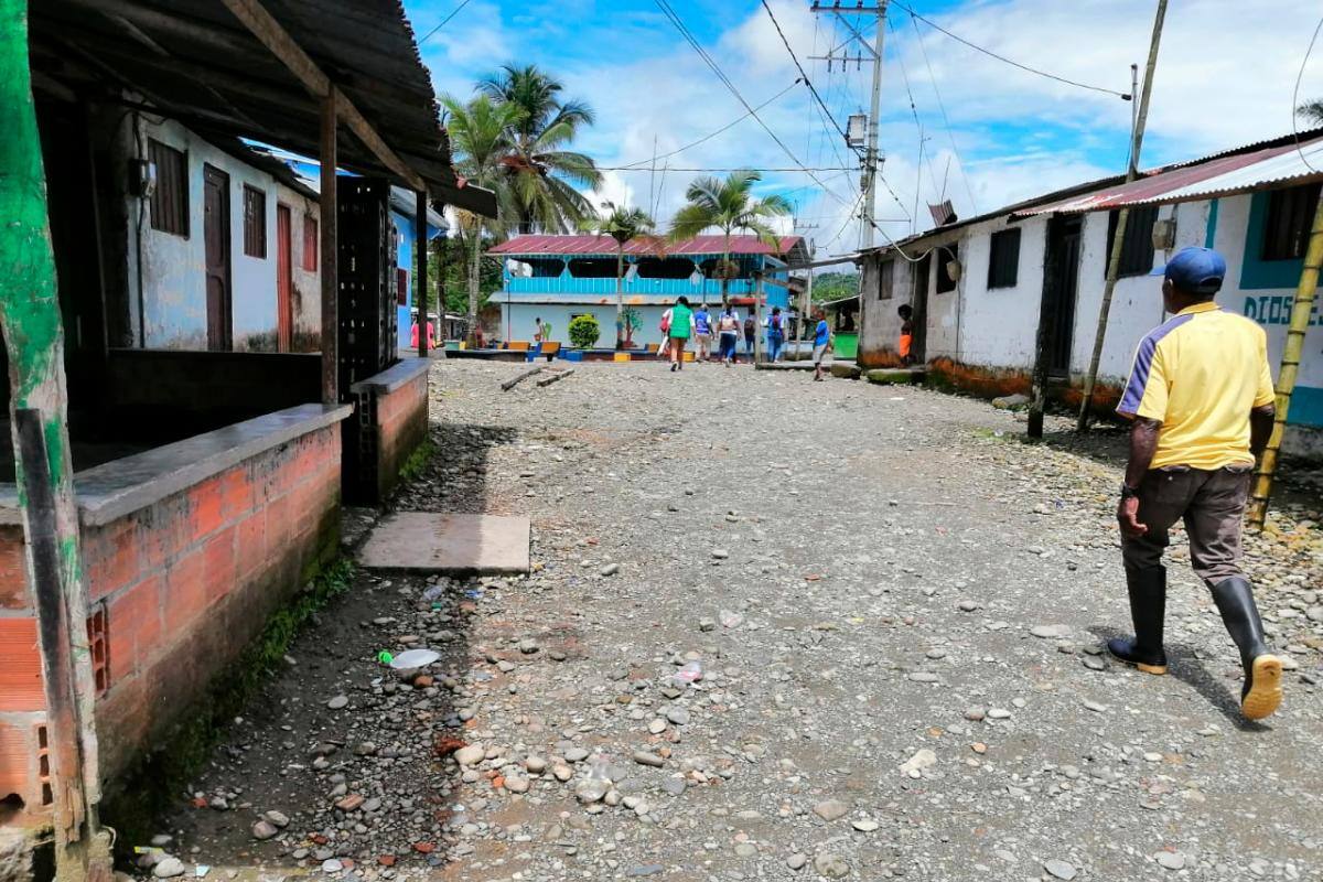 67 familias han sido desplazadas de sus hogares en el Chocó