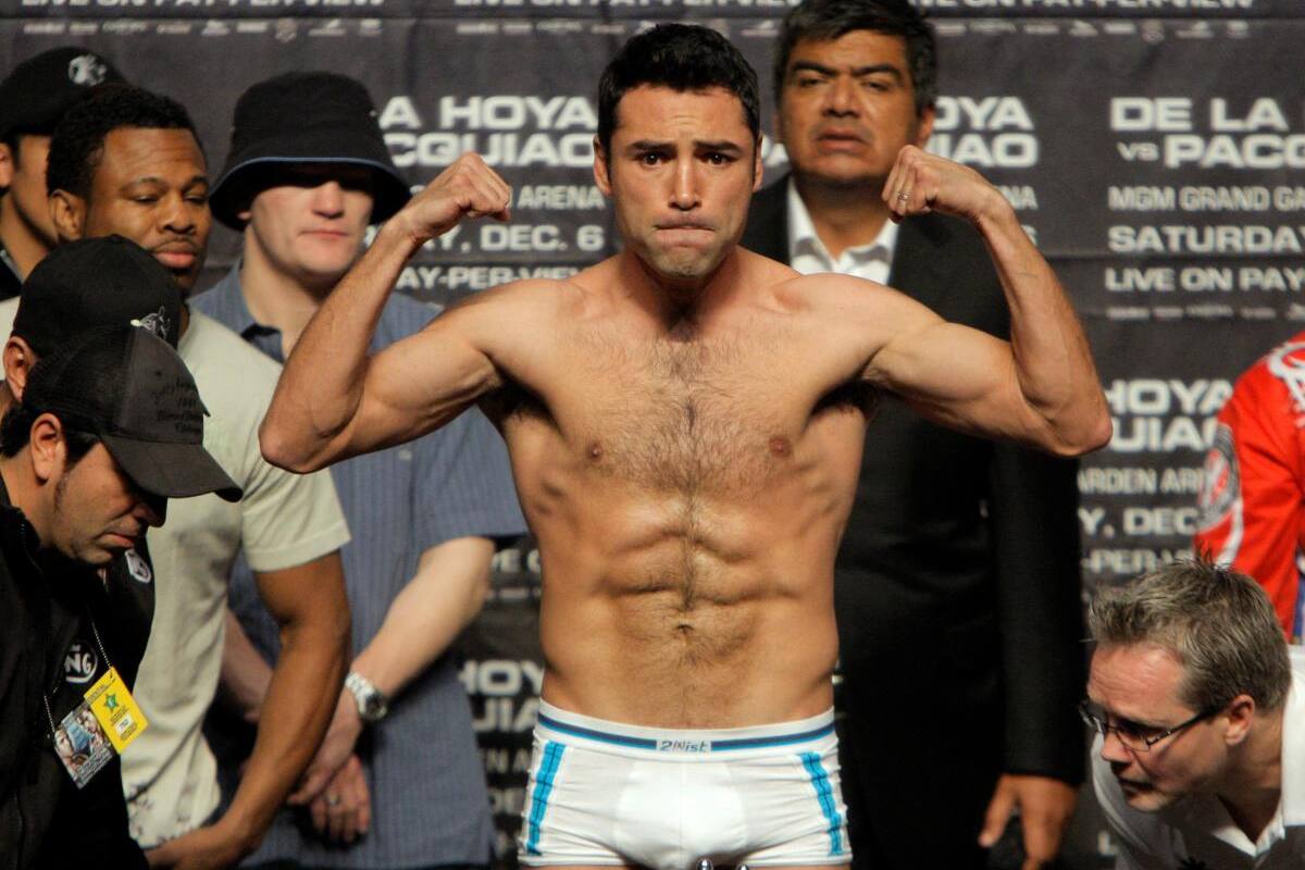 De La Hoya, tras 13 años de retiro, volverá al boxeo el próximo 3 de julio
