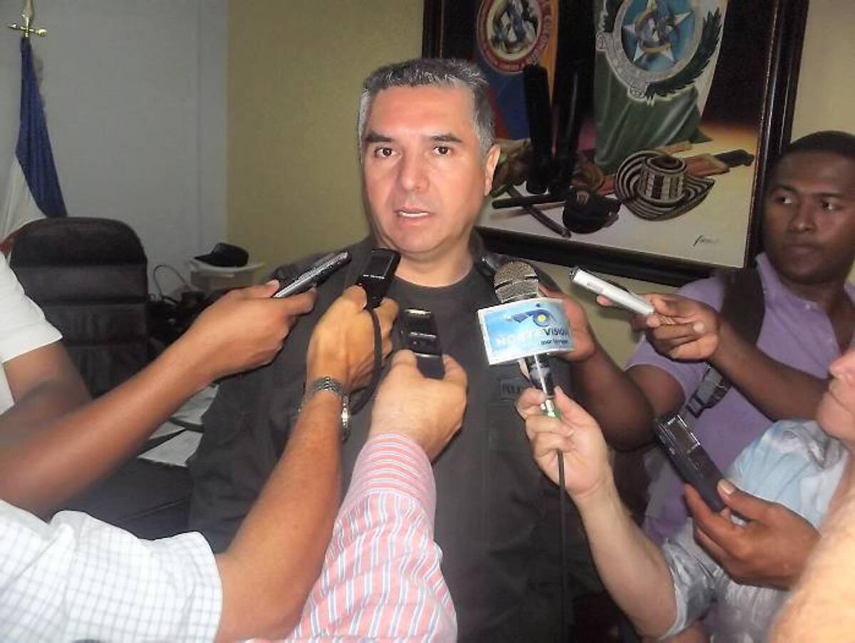 Coronel Héctor Páez Valderrama, director de la Policía en Córdoba.