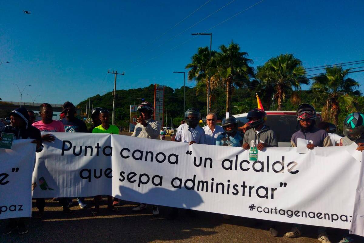 “Queremos inversión”: protesta de habitantes de Zona Norte en la Vía del Mar