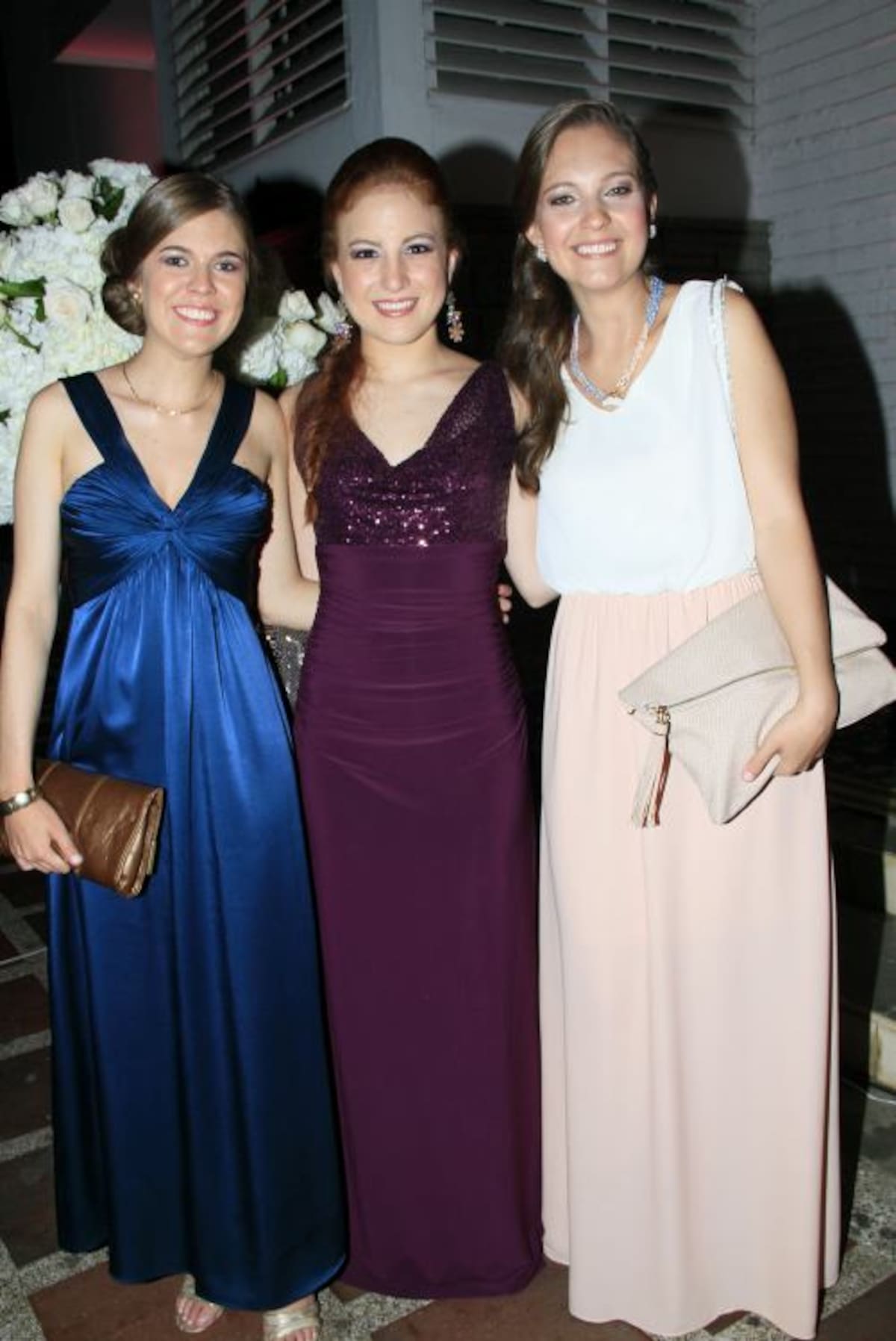 Gabriela Díaz, María Paula Blain y Ana María Díaz.