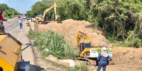 Aguas de Cartagena avanza en la reparación de la tubería: ¿cuándo regresa el servicio?