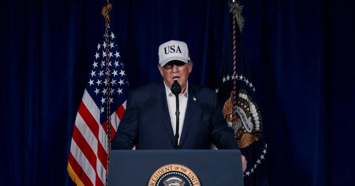 Donald Trump assures that the war with Iran is "practically over"