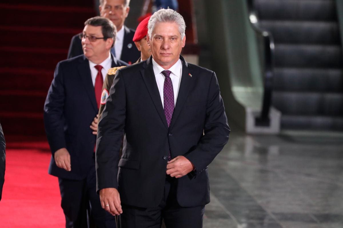 El presidente cubano Miguel Díaz Canel. //EFE