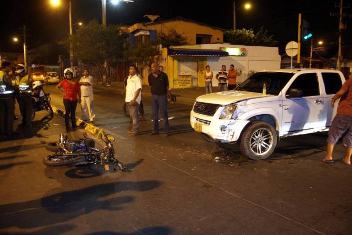 El accidente ocurrió a las 2:30 de la madrugada. NAYIB GAVIRIA AMADOR - EL UNIVERSAL
