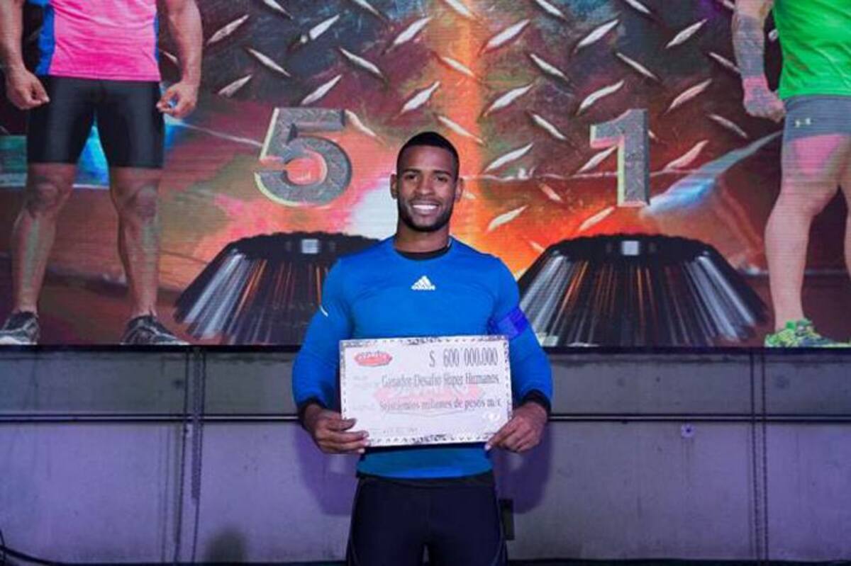 Ángel, ganador del Desafío 2016. CARACOL TV.