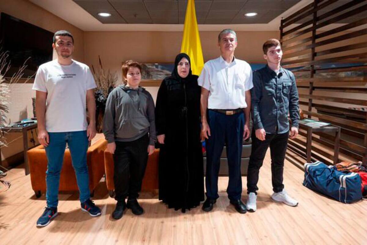 Familia de Palestina llega a Colombia tras huir de la guerra en Gaza