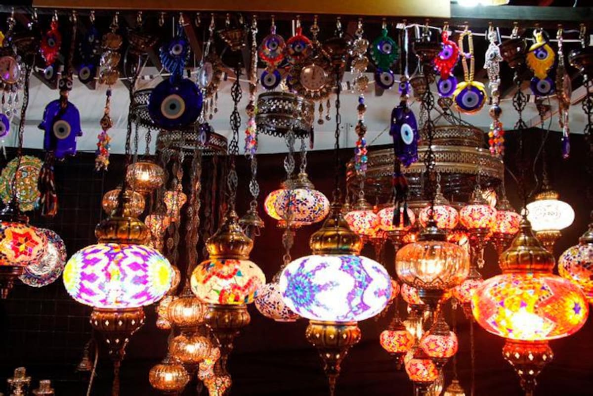 Artesanías del mundo en diálogo con artesanías de Colombia, en Farex. //foto: el universal.