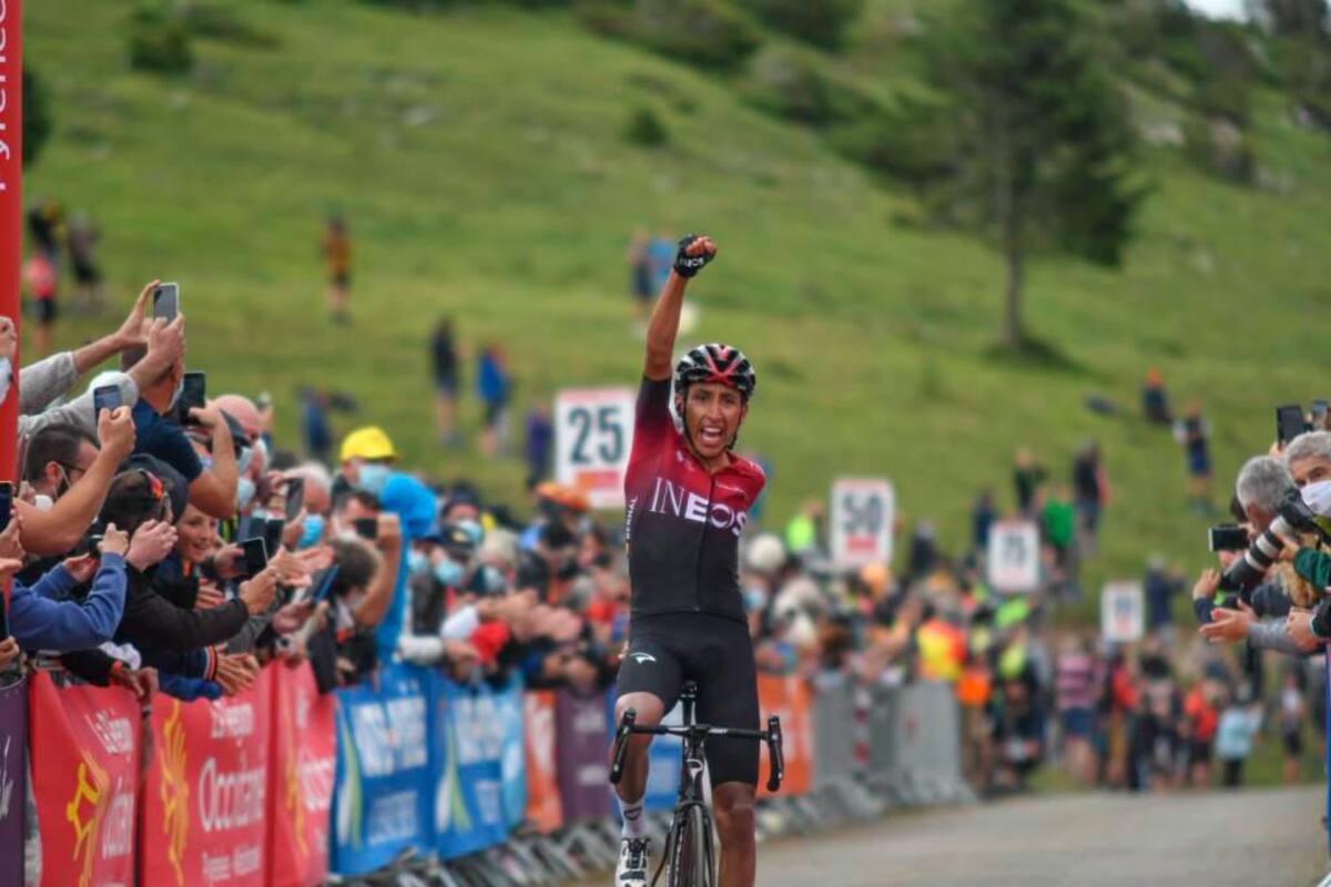 Egan Bernal gana la etapa ‘reina’ y es nuevo líder de la Ruta de Occitania