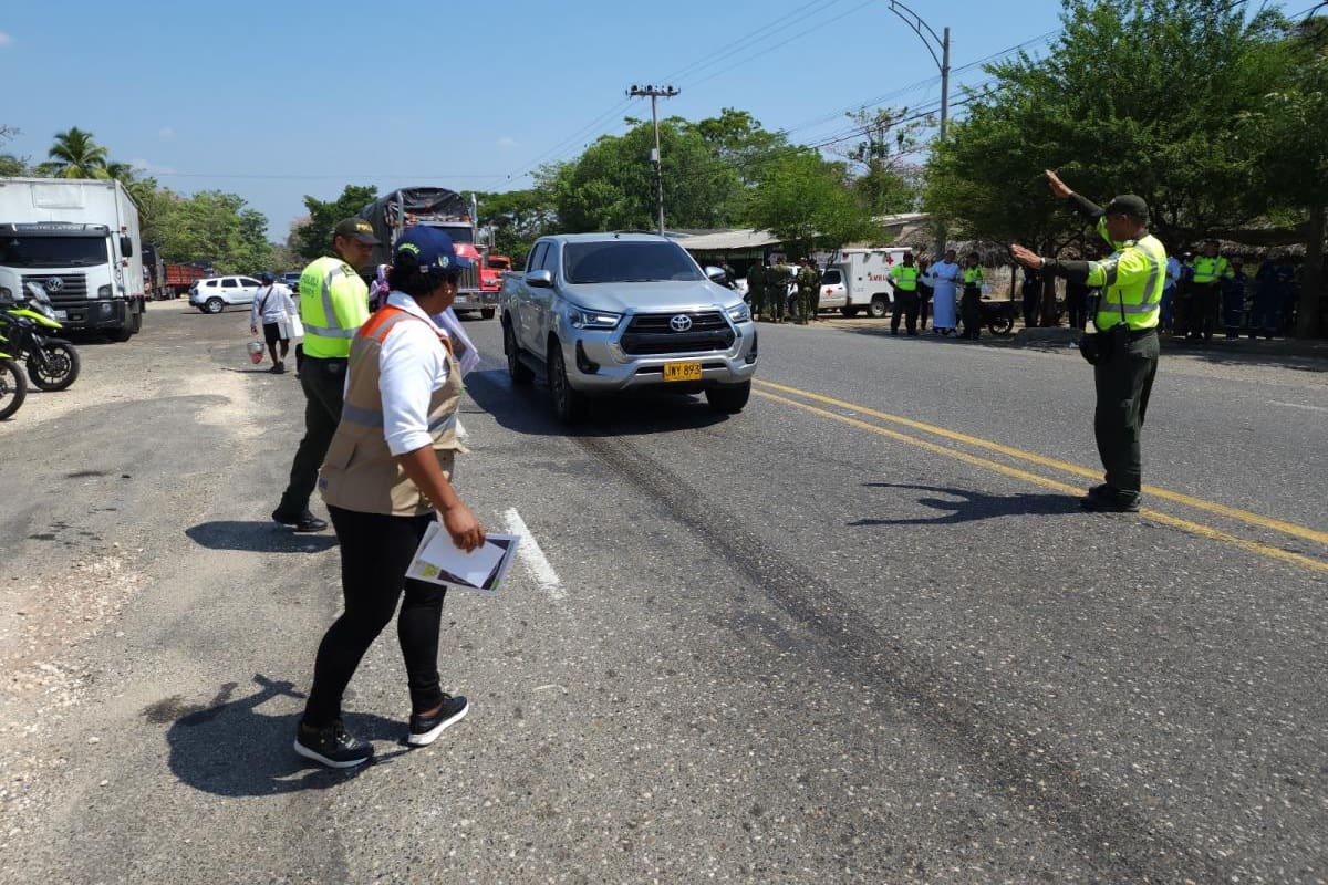 ¡Atención! Actores viales a cumplir medidas de seguridad y evitar accidentes