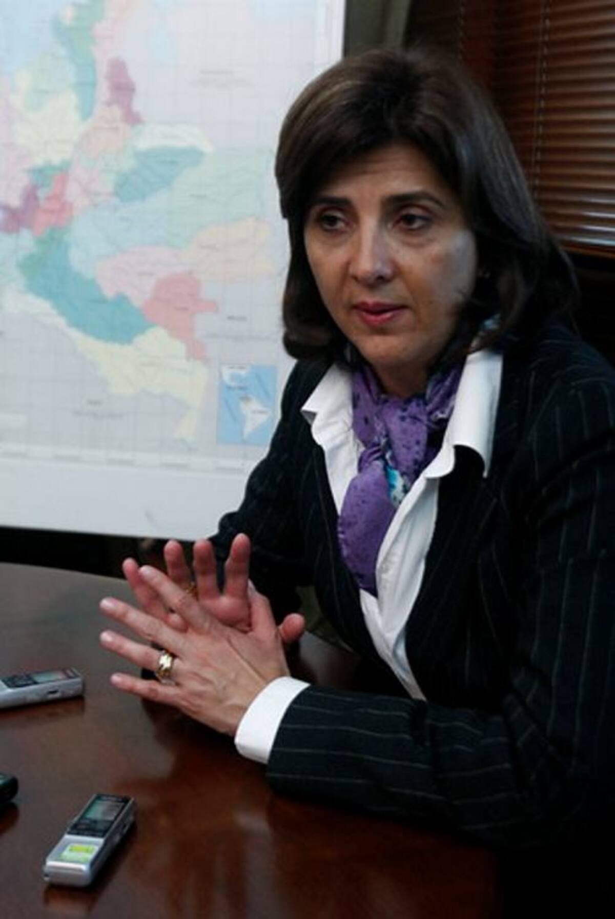 María Ángela Holguín, ministra de Relaciones Exteriores. COLPRENSA