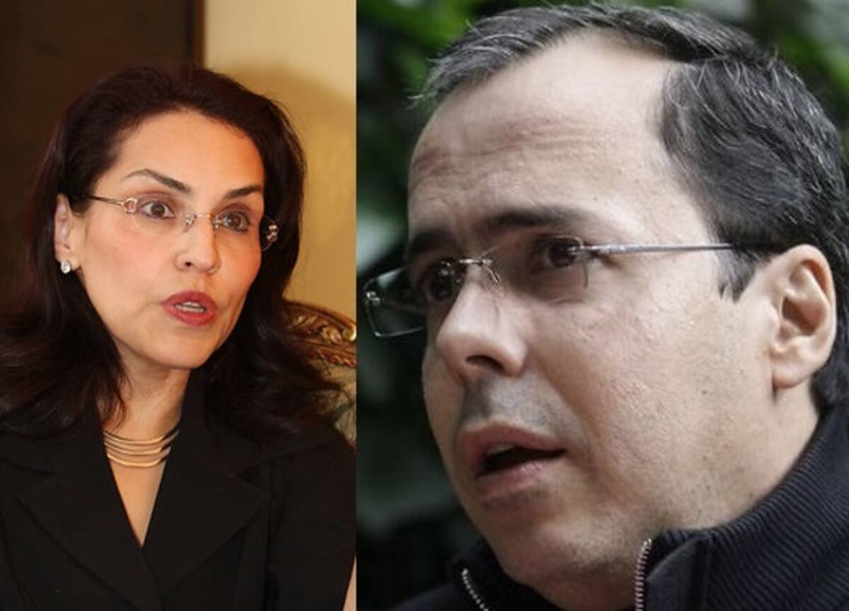 Viviane Morales y JJ Rendón. COLPRENSA