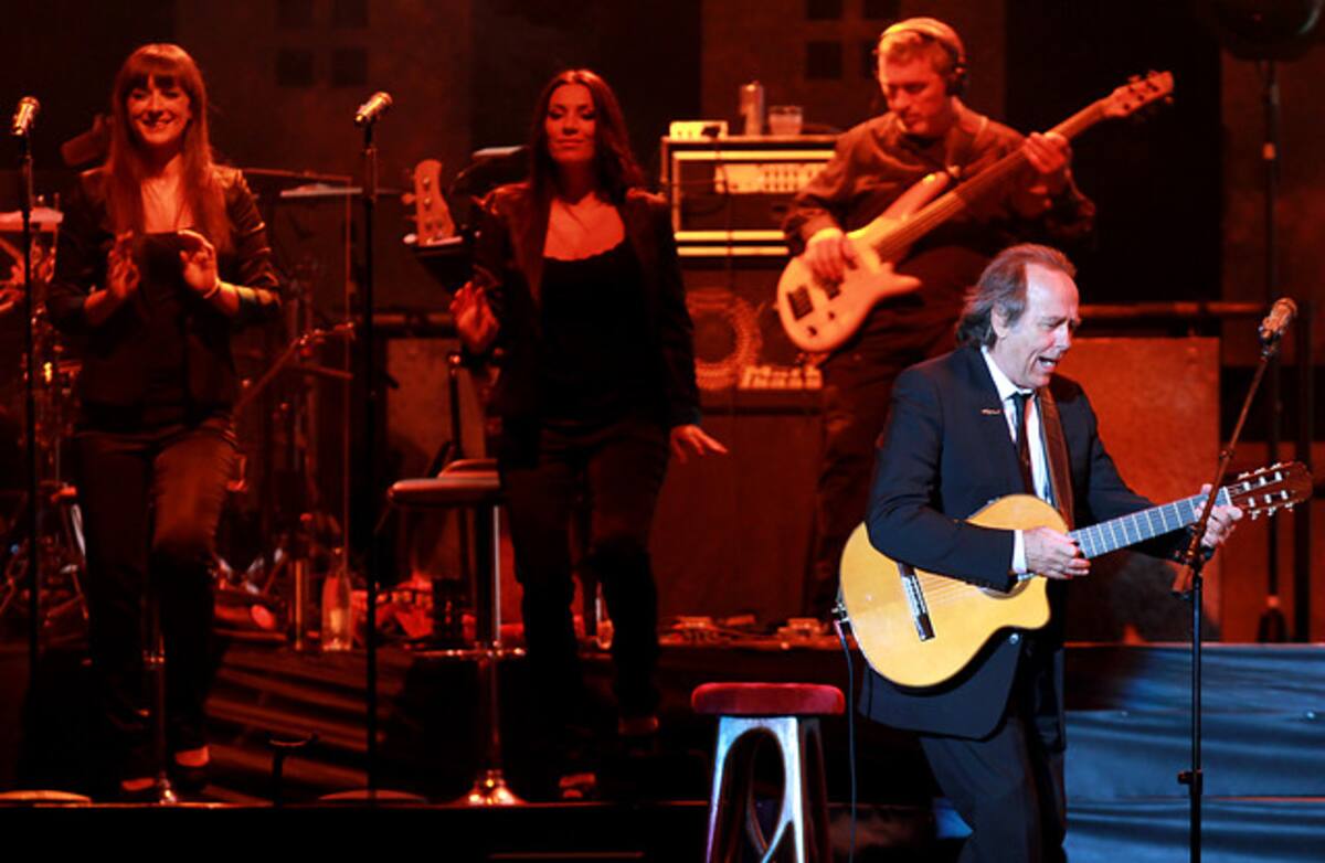 Joan Manuel Serrat, cantante español COLPRENSA