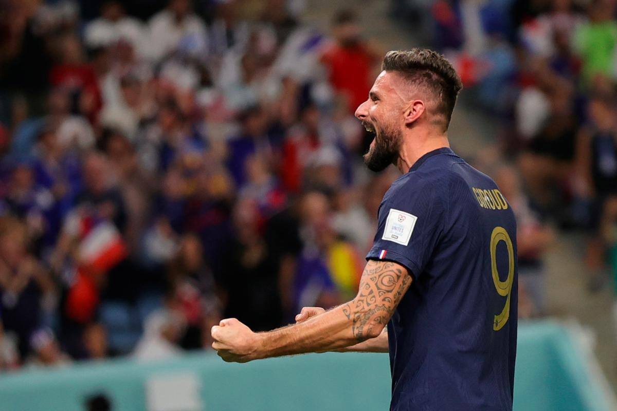 Mundial Qatar 2022: Olivier Giroud siempre aparece con Francia