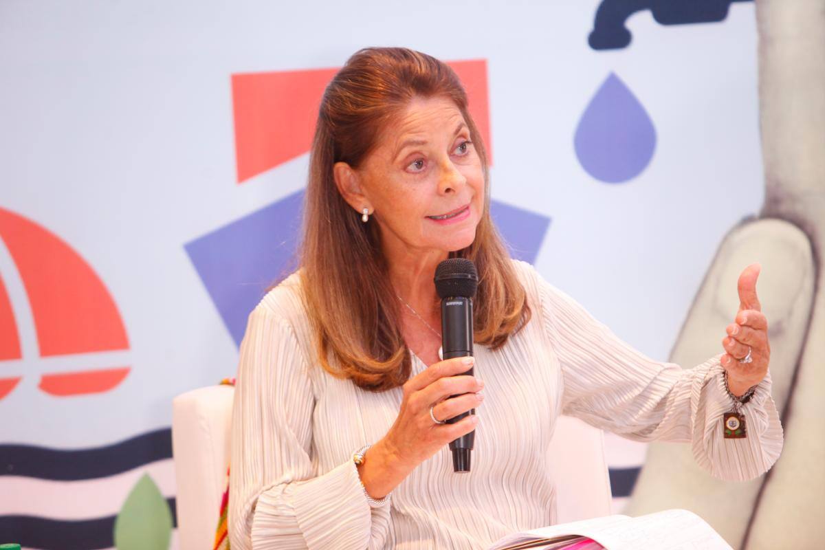 Marta Lucía Ramírez, vicepresidenta de la República.