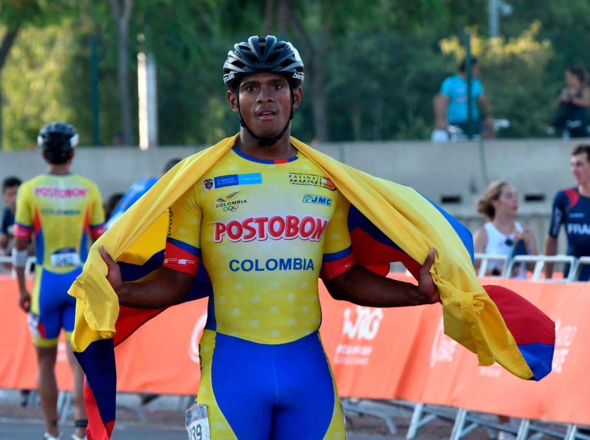 Edwin Estrada, figura de Colombia, con 3 oros.
