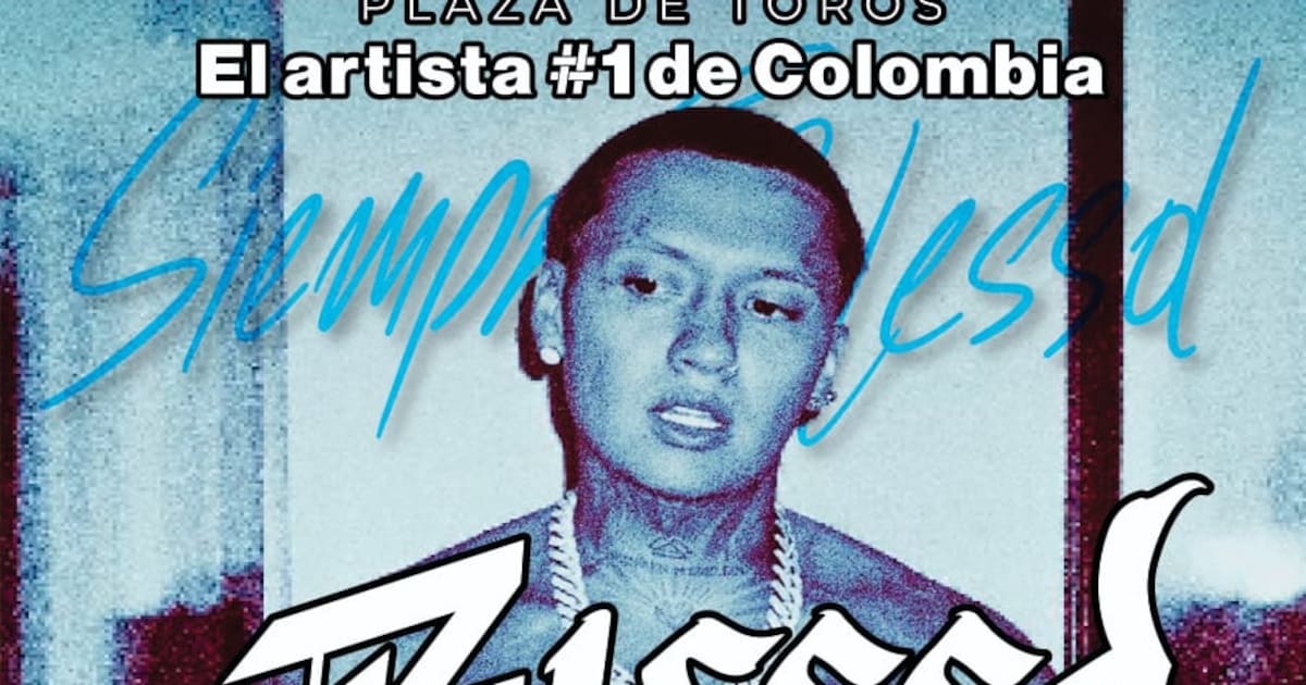 Concierto de Blessd en Cartagena: los puntos dónde se puede comprar boletas